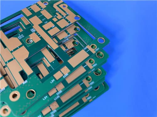 Rogers RT/duroid 5880 + FR-4 4-Layer Hybrid PCB